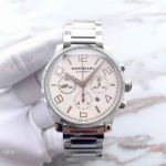 Swiss Grade 1 Mont Blanc Knock off Timewalker Chrono Stainless Steel Watch